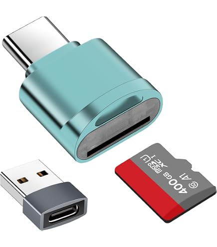 AXFEE Micro SD-kaartlezer, usb C geheugenkaartlezer adapter voor Galaxy-telefoons, laptops en MacBook AXFEE Micro SD-kaartlezer, usb C geheugenkaartlezer adapter voor Galaxy-telefoons, laptops en MacBook