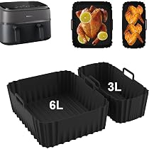 Grilles Anti-projections Pour Philips Airfryer 3000 Series 9L - Lot De 2, En Silicone Résistant 240°C, Protection Du Chauffage