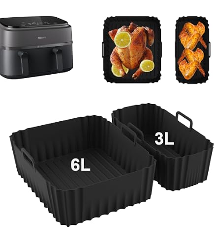 200 pezzi di carta da forno Airfryer per Philips Airfryer Dual