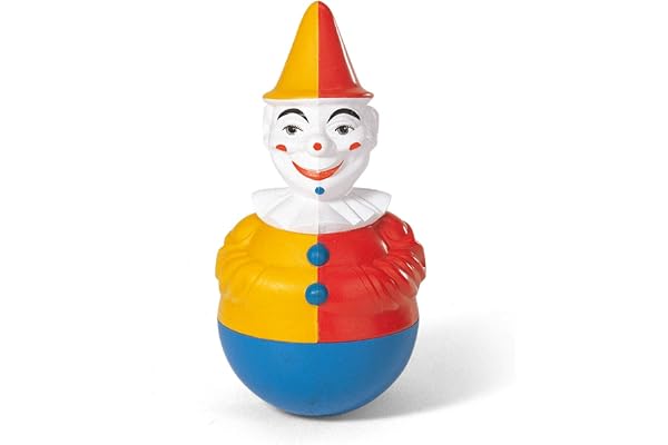 Rolly Toys - 22 114 1 - Jouet D'éveil - Clown Culbuto avec Carillon