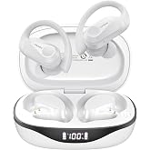 Lenovo LP75 Kablosuz Bluetooth 5.3 Kulaklık Kanca Mikrofonlar Ile TWS Spor HiFi Stereo Bluetooth Kablosuz Su Ge&ccedil;irmez HiFi G&uuml;