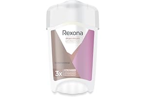 REXONA Maximum Protection Confidence Déodorant anti-transpirant avec protection 48 heures pour une fraîcheur longue durée 45 ml
