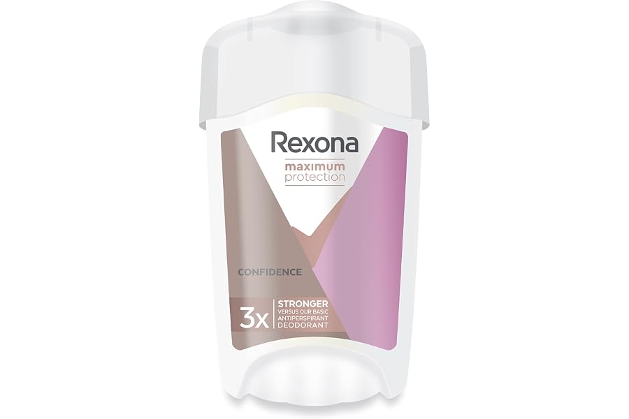 Rexona Maximum Protection Desodorante en Crema Antitranspirante para Mujer Soft Solid Confidence 45ml