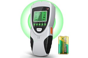 Stud Finder Wall Scanner, 2023 Upgrade 9 in 1 Stud Detector Wire Detector for Wall, Dienmern Cable Detector for Walls Scanner, with Battery LCD Display for Stud AC Wire Cable Metal Wood Pipe Joist