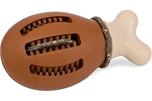 PetSafe Pollo - Gioco Masticabile con Biscotti-Ricompensa per Cani, Pollo, Gomma senza BPA, Gioco Interattivo per Animali Domestici - Aroma Pollo, S