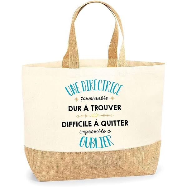 Tote Bag 'Une Dentiste Aussi Géniale' En Coton Fairtrade - Sac Cabas Réutilisable, Cadeau Original Pour Collègues Ou Retraitée