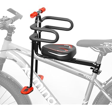 Siège Arrière De Vélo Pour Enfant Avec Ceinture De Sécurité - Porte-bagages Amovible 6 Mois à 6 Ans