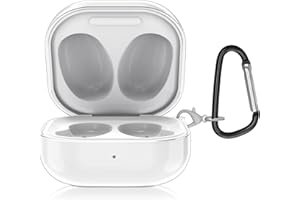kwmobile Etui kompatybilne z Samsung Galaxy Buds 2 Pro/Buds 2 / Buds Live - TPU silikonowe etui ochronne Case Cover słuchawki przezroczyste