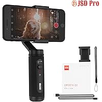 JSD PRO Zhiyun Smooth-Q2 (Official Dealer) 3-axis Smartphones Gimbal Stabilizer,POV Mode, 260g Payload, Zhiyun-Smooth-Q2-phone-gimbal-stabilizer