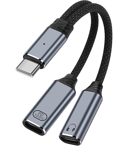 Adattatore USB C A Jack 3.5mm SinLoon | Con Ricarica PD 100W | DAC Per Audio Alta Fedeltà | Per Dispositivi Senza Jack - Foto 3