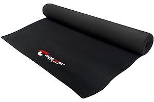 ‎CHRISTOPEIT SPORT GERMANY Christopeit Sport Bodenschutzmatte Größe XL - Multifunktionsmatte für Laufband und Fitness-Station - 200 x 100 x 0,3 cm