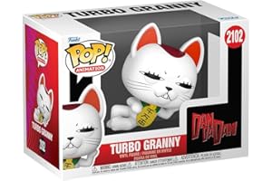Funko Pop! Animacja: Dandadan - Turbo Granny Cat - Dan da Dan - kolekcjonerska figurka winylowa - pomysł na prezent - Oficjalny towar - Zabawki dla dzieci i dorosłych - Anime Fans