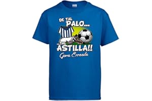 Diver Camisetas Camiseta De Tal Palo Tal Astilla de la Real para Aficionado al fútbol