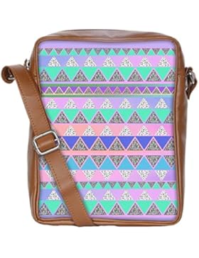 Snoogg , Damen Umhängetasche mehrfarbig multi
