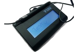 Topaz T-LBK462-BSB-R SignatureGem 1X5 Backlit LCD Signature Capture Pad - USB/Virtual Serial.