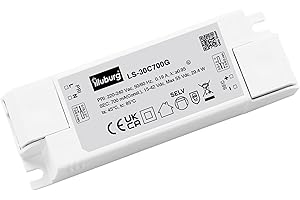 EAGLERISE Trasformatore LED 700mA Corrente Costante 11W - 30W Flickerfree LED Alimentatore Driver Power Supply