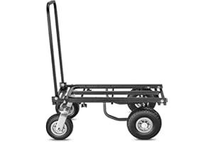 PROAIM Vanguard Foldable Utility Cart with Garden Wheels. Professional All-Terrain Equipment Cart, Folding Roller Cart. Extends 32" to 53". Payload up to 200kg/440lb. (CT-VNGD-UC5)