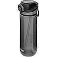 Opard 700 ml/1000 ml Water Bottle with Straw Cap, BPA-Free, Leak Proof Flip Top Bottle