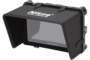 Nitze LUT7 Cage avec Pare-Soleil NATO Rail intégrés pour Moniteur Feelworld LUT7/LUT7 PRO/LUT7S/LUT7S Pro - JTP2-LUT7S