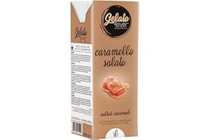 Gelato 4ever - Preparato per Gelato Pronto da Mantecare, Preparazione Facile e Veloce con Macchine per Gelati Domestiche o Professionali, Compatibile con Gelatiera Ninja Creami, 1 L, Made in Italy