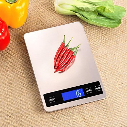Waterproof stainless steel 15 kg kitchen scale precision baking electronic weighing food balance household small grams said platform scales