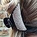 Crystal Hair Clip Diamante Hair Claw Clip Moon Hair Clip Claw Wedding Hair Clip Black Hair Grip Hairclip Hair Accessory
