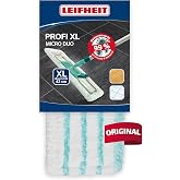 Leifheit Profesyonel mikro duo XL, t&uuml;m zemin t&uuml;rleri i&ccedil;in, zemin sileceği yedek kılıf, 2 fiber sistemi sayesinde ideal kir to