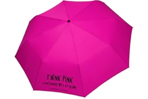 H.DUE.O Mini Ombrello Tascabile Pieghevole Antivento Leggero. Ombrello Piccolo da Viaggio Alluminio con Cupola Large. Tessuto Alta Qualità Asciugatura Rapida [JOYHEART]