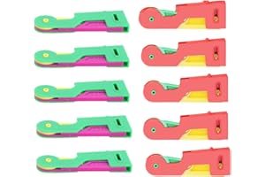 Collenatsy Sewing Automatic Needle Threader, 2024 New Needle Threaders, Upgraded Automatic Needle Threader for Sewing Embroidery Cross Stitch Craft Stitching Knitting Quilting (10PCS)