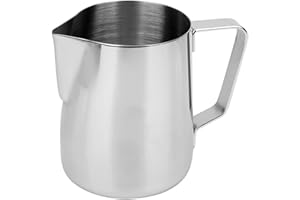 SALATY Kubek do spieniania mleka dzbanek na mleko ze stali nierdzewnej spieniacz do mleka żaroodporne słoiki z pianki mlecznej dla gości dzieci