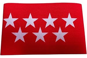 MAKRAN Bazalete Capitan Futbol de tu selección/Brazalete identificador Pais/Accesorios Deportivos de Equipo, brazaletes elásticos, Unisex, Adecuado para múltiples Deportes