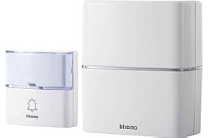 Bticino 393015D Kit Campanello Senza Fili Advanced, Bianco