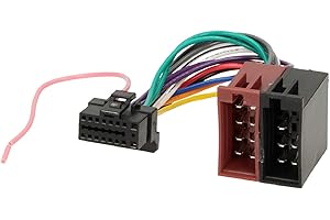 Cavo adattatore ISO Autoradio Alpine 16 Pins Nero TechExpert