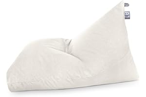 Happers Pouf Piramide XL Naylim Opaco Crudo per Esterno con imbottitura inclusa