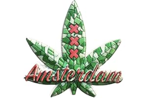 WEDARE MAGNET SOUVENIR Amsterdam Hollande 3D Feuille Réfrigérateur Aimant Souvenirs Résine Magnétique Décoration De Cuisine À La Maison, Pays-Bas Aimant Collection Cadeau