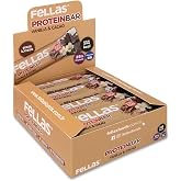 Fellas Protein Bar, Vanilyalı ve Kakaolu, 32gr x 12 Adet