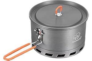 Bulin Camping Outdoor Kettle Ultralight Camping Kettle for Home Camping Trekking Hiking Picnic