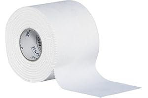 SPAS SRL STRAPPAL Tape Sportivo Nastro per Bendaggi e fasciature zigrinato resecabile a mano 5 cm x 10 mt forte collante all'Ossido di Zinco originale BSN cotone 100% bianco 1 pz
