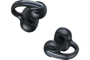 Baseus MC1 otwarte słuchawki, słuchawki Bluetooth z klipsem i autonomią 40H, jakość dźwięku HiFi Bass Ai, wygodny i lekki (5,2 g), klips z ochroną IP57 przed kurzem i wodą