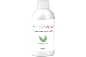 Polti Frescovapor PAEU0285 Deodorante per Ambienti Cattura Odori per Polti Vaporetto, 2 Flaconi da 200 ml