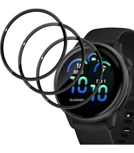 10/1PCS Pellicola idrogel per Garmin Vivoactive 5 Accessori Smartwatch HD Trasparente Protezione schermo antigraffio Non in vetro temperato  44