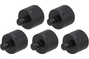 QUARKZMAN 5Pz Stativadapter 1/4 Hona till M6 Hane