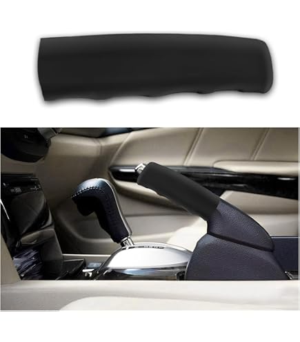 thumbnail image 2 of Custom Leather Gear & Handbrake Gaiter Set For MG MGB – Black Stitch – Made In UK 2 of 6