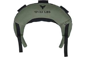 Elite Sports Bulgarische Segeltuchtasche für Crossfit, Fitness Canvas MMA Gym Cross Training Sandsack