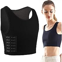 LEINIDINA Chest Binder Transgender Tomboy Trans Built-in Elastic Band