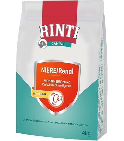 Rinti Canine Niere/Renal Huhn 6x800g - Diät-Hundefutter Bei Nierenproblemen