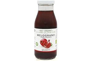 Agricola Miglioretti - 200ml Succo di melograno 100% Biologico, Spremuta a Freddo senza Zuccheri Aggiunti - Prodotto Italiano Naturale e Dissetante