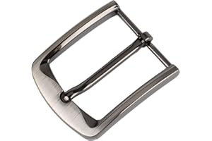 McFanBe 38-40 mm (1,5 Zoll) Gürtelschnalle Einzackige quadratische Ersatzschnalle für Männer Frauen Gürtel