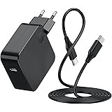 65W Caricatore PC Portatile USB C per Lenovo ThinkPad Yoga, Acer Chromebook Spin, MacBook Air, HUAWEI MateBook, HP ASUS Chrom