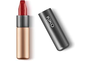 KIKO Milano Velvet Passion Matte Lipstick - Shade 346 Intense Red | Creamy Texture | Bold Colour Payoff
